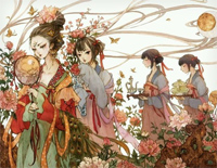 花日-黄真伊影视原声歌曲钢琴谱文件(五线谱、双手简谱、数字谱、Midi、PDF)免费下载