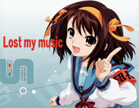 Lost my music-《凉宫春日的忧郁》插入歌钢琴谱文件(五线谱、双手简谱、数字谱、Midi、PDF)免费下载