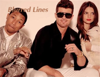 Blurred Lines-Robin Thicke钢琴谱文件(五线谱、双手简谱、数字谱、Midi、PDF)免费下载