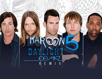 Daylight-Maroon 5钢琴谱文件(五线谱、双手简谱、数字谱、Midi、PDF)免费下载
