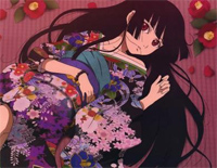 逆さまの蝶-地狱少女OP钢琴谱文件(五线谱、双手简谱、数字谱、Midi、PDF)免费下载
