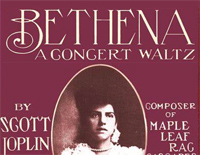 Bethena A Concert Waltz-Scott Joplin钢琴谱文件(五线谱、双手简谱、数字谱、Midi、PDF)免费下载