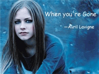 When You're Gone-艾薇儿-Avril Lavigne钢琴谱文件(五线谱、双手简谱、数字谱、Midi、PDF)免费下载