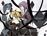 IMITATION BLACK-VanaN'Ice(镜音レン KAITO 神威がくぽ)钢琴谱文件(五线谱、双手简谱、数字谱、Midi、PDF)免费下载