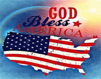 God Bless America-简单版-LeAnn Rimes钢琴谱文件(五线谱、双手简谱、数字谱、Midi、PDF)免费下载