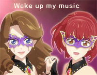 Wake up my music-Aikatsu!偶像活动!OST钢琴谱文件(五线谱、双手简谱、数字谱、Midi、PDF)免费下载