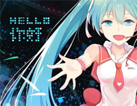 你好-初音未来钢琴谱文件（五线谱、双手简谱、数字谱、Midi、PDF）免费下载