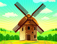 Town of Windmill-a_hisa钢琴谱文件(五线谱、双手简谱、数字谱、Midi、PDF)免费下载