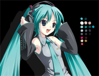 Acedia-初音未来钢琴谱文件(五线谱、双手简谱、数字谱、Midi、PDF)免费下载