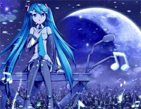 胧月-初音未来钢琴谱文件(五线谱、双手简谱、数字谱、Midi、PDF)免费下载