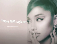 Motive-Ariana Grande ft Doja Cat钢琴谱文件（五线谱、双手简谱、数字谱、Midi、PDF）免费下载