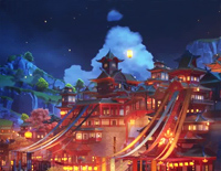 Good Night Liyue-晚安璃月-原神-人人钢琴网
