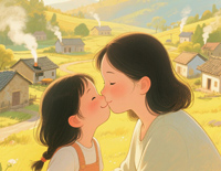 妈妈的吻-C调版-人人钢琴网