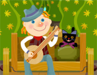 哦苏珊娜-Oh Susanna-简单版-人人钢琴网