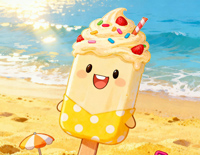 小雪糕-爱朵女孩-人人钢琴网