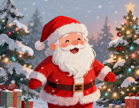 Happy Santa Claus-快乐的圣诞老人-人人钢琴网